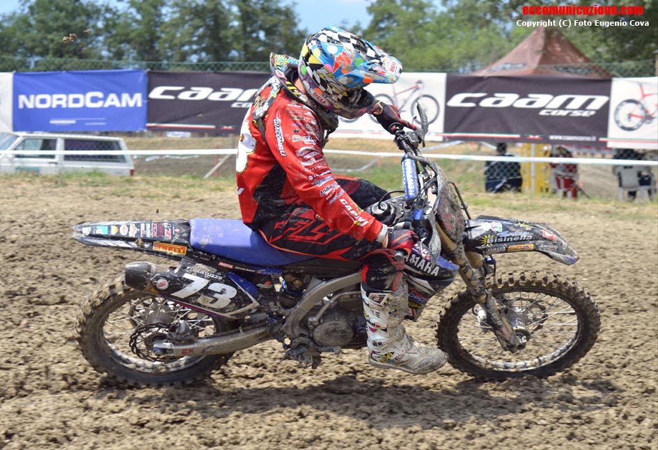 Bertuzzo (Yamaha-Caparvi Racing) ancora mattatore della MX1 nel Campionato Italiano a Castellarano)