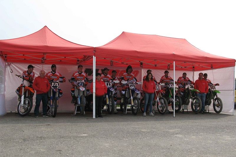 tutto il MX 43020 Racing team al completo!