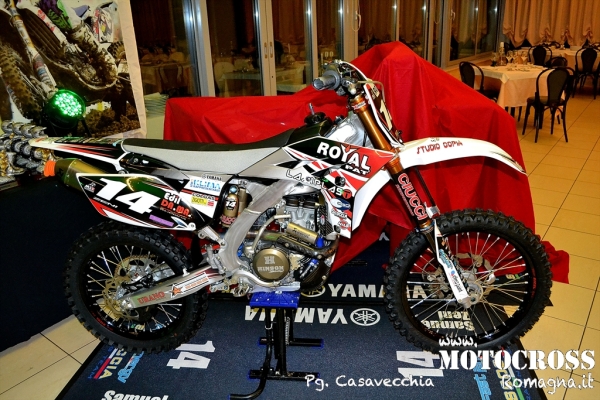 La Yamaha del team Scoccia Racing