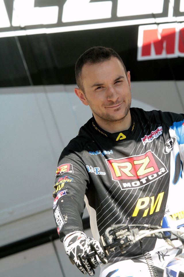 Matteo Migliori in veste di pilota