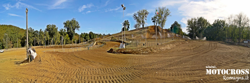 Panoramica del Monte Coralli in vista del GP d'Europa