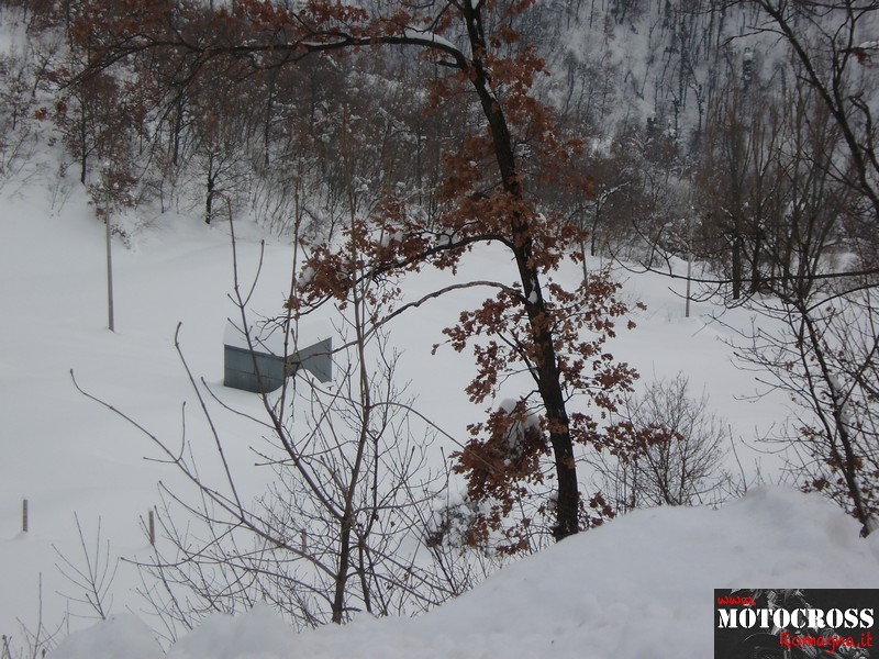 Secchiano e la neve - febbraio 2012