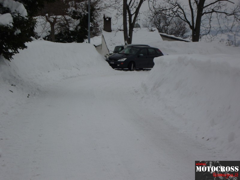 Secchiano e la neve - febbraio 2012