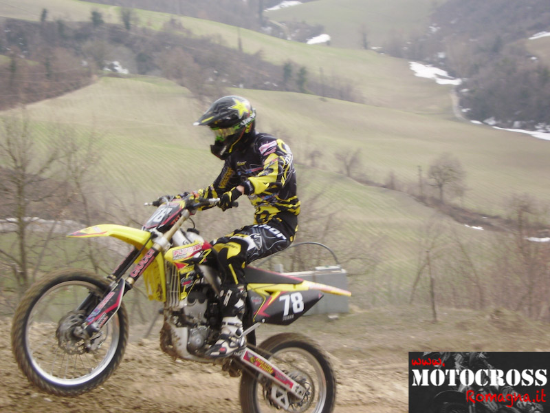 Fermignano 4 marzo 2012 - Davide Ruzzi 3° Top Rider MX2