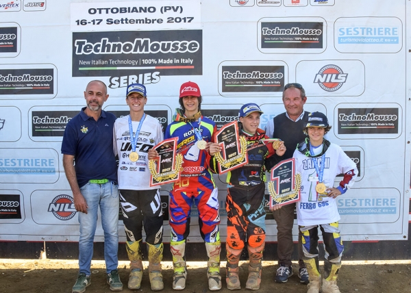 questi i nuovi Campioni 2017: Facchetti 125cc. – Adamo 85cc. Senior – Russi 85cc. Junior – Zanchi Cadetti