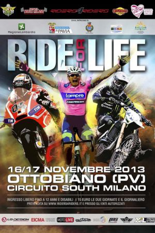 PARTE A OTTOBIANO LA QUARTA EDIZIONE DI RIDE FOR LIFE