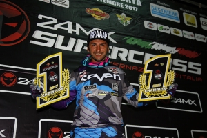 INTERNAZIONALI D’ITALIA SUPERCROSS 2017 MATTEO BONINI CAMPIONE ITALIANO SUPERCROSS CLASS 2017