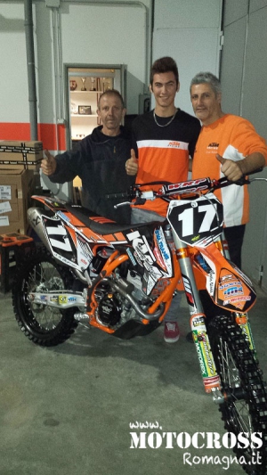 THOMAS MARINI CON KTM NEL 2014