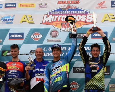 CAMPIONATO ITALIANO MX1/MX2 A LAMEZIA TERME EDOARDO BERSANELLI VINCE LA MX2 UNDER21