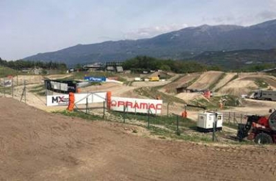 Motocross GP del Trentino 2017 - paddock quasi pronto per l&#039;atteso weeekend