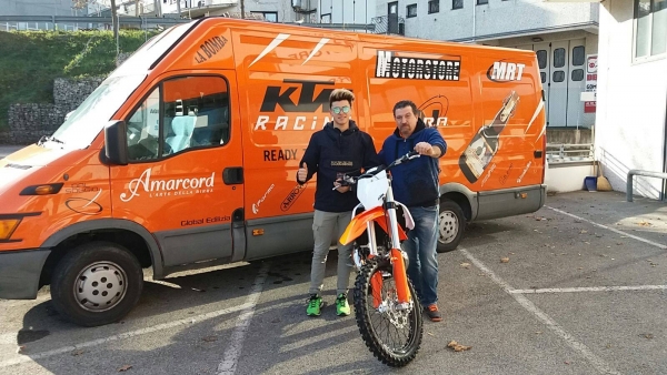 ANDREA GORINI CON KTM 300 NEL 2017